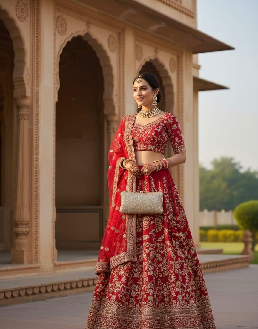 Gold handled glitter box clutch bag