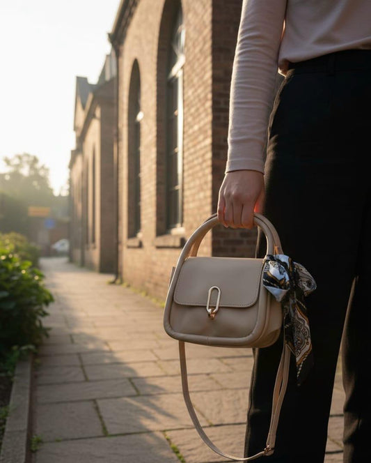 Aurora Mini Handbag - Beige