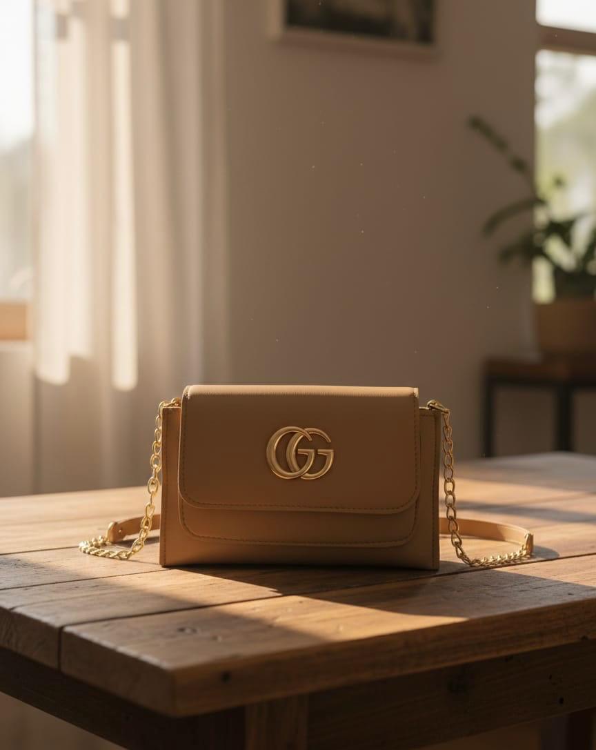 Mustard Leather Handbag