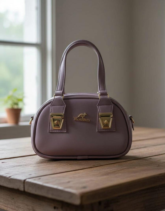 Barrel Handbag - Lavender